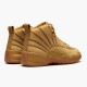 Stockx Air Jordan 12 Retro PSNY Wheat AJ12 AA1233 700 Wheat Gum Light Brown Sneakers