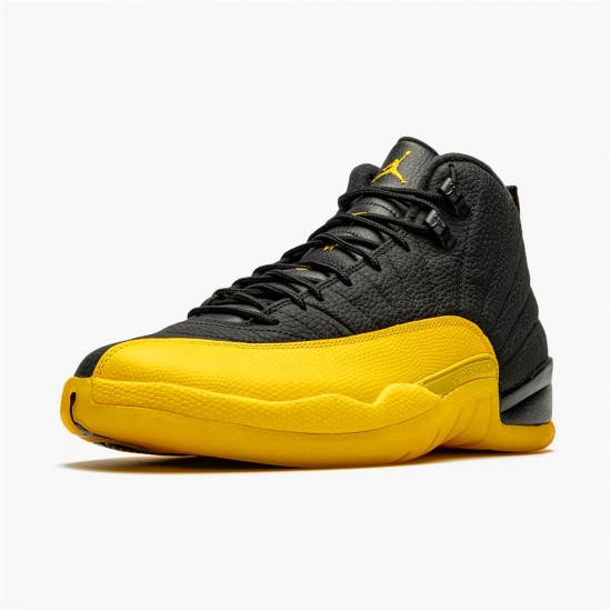 Stockx Air Jordan 12 Retro University Gold AJ12 130690 070 Black University Gold Sneakers