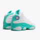 Stockx Air Jordan 13 Retro Aurora Green White Soar Digita 439358 100 AJ13 Sneakers