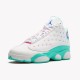 Stockx Air Jordan 13 Retro Aurora Green White Soar Digita 439358 100 AJ13 Sneakers