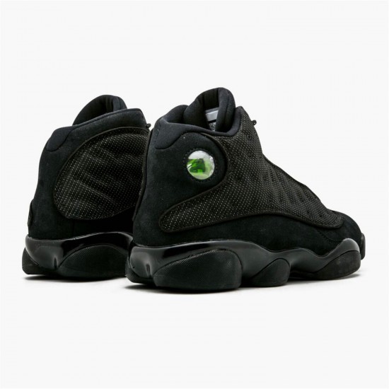 Stockx Air Jordan 13 Retro Black Cat AJ13 Black Shoes 414571 011