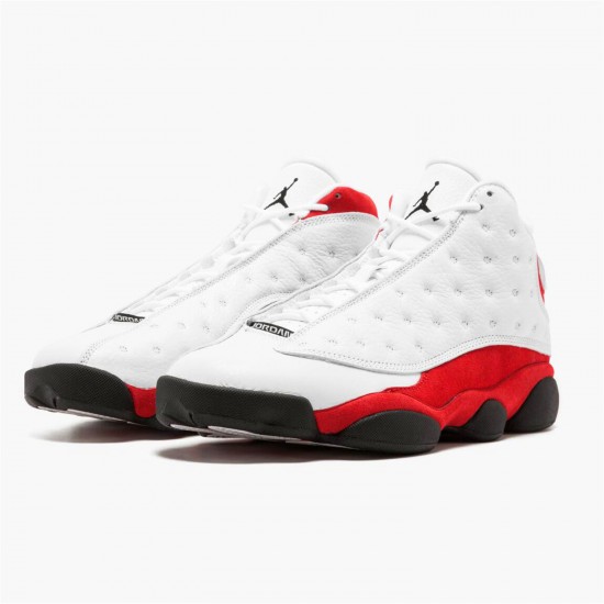 Stockx Air Jordan 13 Retro Chicago 2017 414571 122 White Black Team Red AJ13 Sneakers