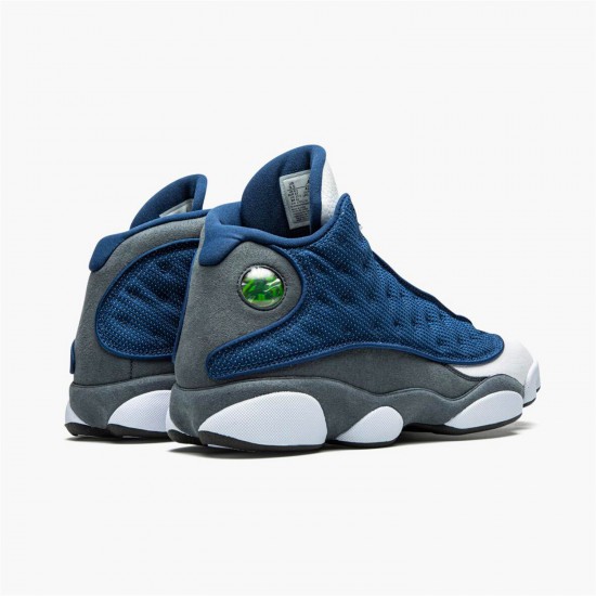 Stockx Air Jordan 13 Retro Flint NavyFlint Grey White Universi 414571 404 AJ13 Sneakers