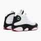 Stockx Air Jordan 13 Retro He Got Game 414571 104 White Black True Red AJ13 Sneakers