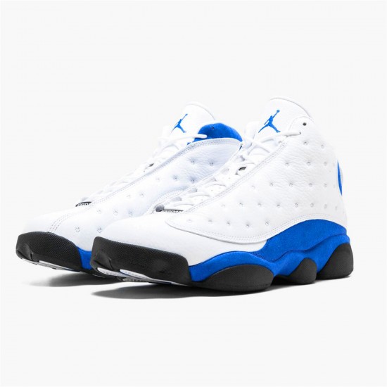 Stockx Air Jordan 13 Retro Hyper Royal 414571 117 White AJ13 Sneakers