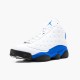 Stockx Air Jordan 13 Retro Hyper Royal 414571 117 White AJ13 Sneakers