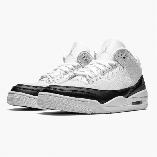 Stockx Air Jordan 3 Retro Fragment DA3595 100 Black White AJ3 Sneakers