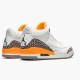 Stockx Air Jordan 3 Retro Laser Orange CK9246 108 White Cement Grey AJ3 Sneakers