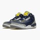 Stockx Air Jordan 3 Retro Michigan AJ3 820064 Black University Gold Cement G AJ3 Sneakers