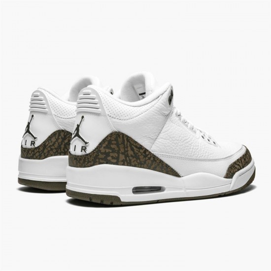 Stockx Air Jordan 3 Retro Mocha 136064 122 White Chrome Dark Mocha AJ3 Sneakers