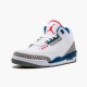 Stockx Air Jordan 3 Retro OG True Blue 854262 106 White Fire Red J3 Sneakers