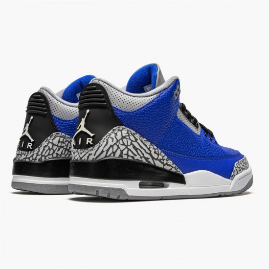 Stockx Air Jordan 3 Retro Varsity Royal Cement CT8532 400 Varsity Royal AJ3 Sneakers