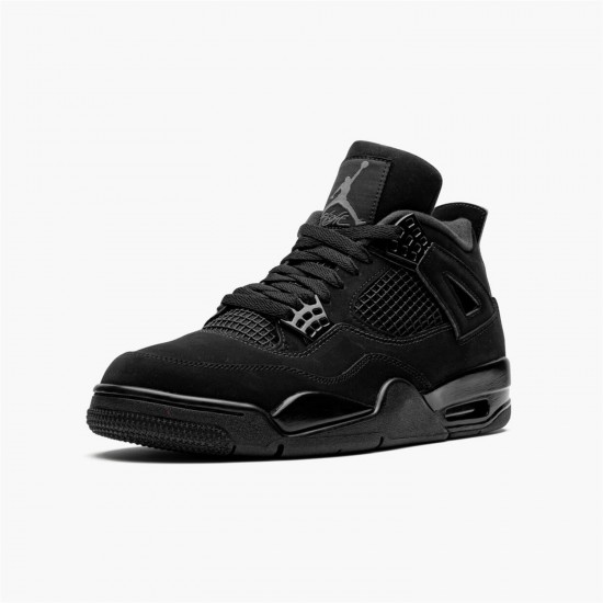 Stockx Air Jordan 4 Retro Black Cat CU1110 010 Black Light Graphite AJ4 Sneakers