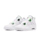 Stockx Air Jordan 4 Retro Metallic Green CT8527 113 White Metallic Silver Pine Gre AJ4 Sneakers