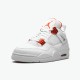 Stockx Air Jordan 4 Retro Metallic Orange CT8527 118 White Team Sil AJ4 Sneakers