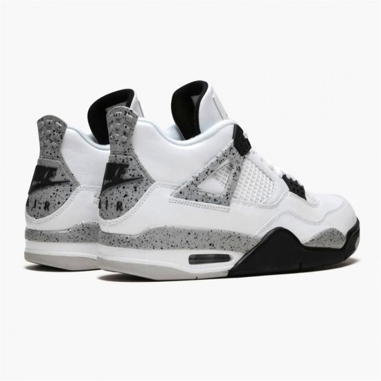 Stockx Air Jordan 4 Retro OG White Cement AJ4 Sneakers 840606 192