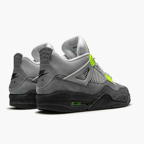 Stockx Air Jordan 4 Retro SE 95 Neon Sneakers Cool Grey Volt Wolf Grey Anthr CT5342 007