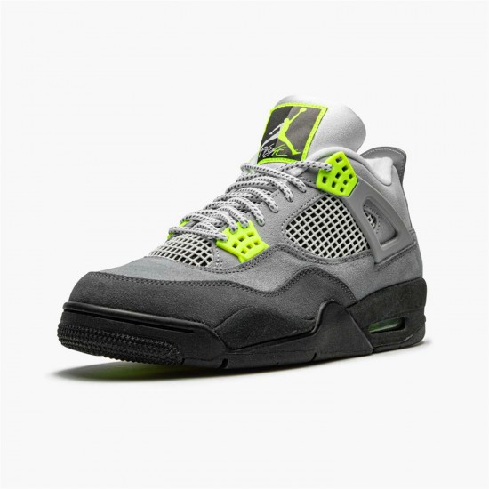 Stockx Air Jordan 4 Retro SE 95 Neon Sneakers Cool Grey Volt Wolf Grey Anthr CT5342 007