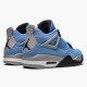 Stockx Air Jordan 4 Retro University Blue CT8527 400 Tech Grey Whit AJ4 Sneakers