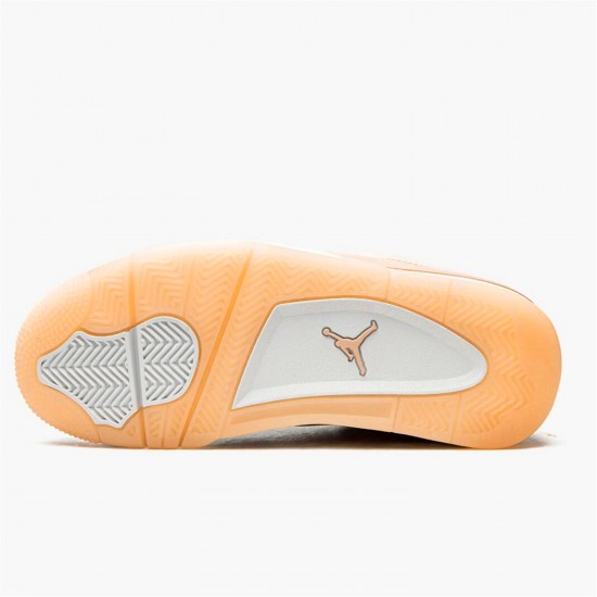 Stockx Air Jordan 4 WMNS Shimmer AJ4 Bronze Eclipse Orange Sneakers DJ0675 200