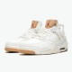 Stockx Levis x Air Jordan 4 Denim AO2571 100 White AJ4 Sneakers