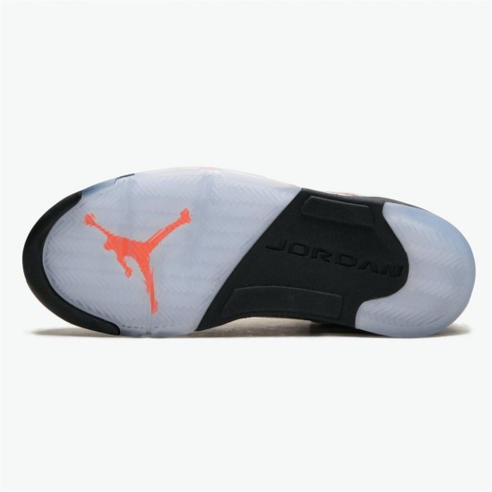 Stockx Air Jordan 5 Retro International Flight Sail Racer Blue Cone Black 136027 148 AJ5 Sneakers