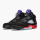 Stockx Air Jordan 5 Retro Top 3 Black Fire Red Grape Ice New E CZ1786 001 AJ5 Sneakers