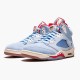 Stockx Air Jordan 5 Retro Trophy Room Ice Blue Ice University Red Sail M CI1899 400 AJ5 Sneakers