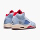 Stockx Air Jordan 5 Retro Trophy Room Ice Blue Ice University Red Sail M CI1899 400 AJ5 Sneakers