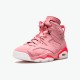 Stockx Air Jordan 6 Retro Aleali May WMNS CI0550 600 Rust Pink Bright Crimson AJ11 Black Sneakers