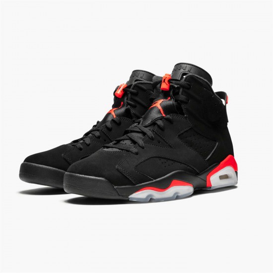 Stockx Air Jordan 6 Retro Black Infrared 384664 060 Infrared AJ6 Black Sneakers