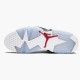 Stockx Air Jordan Retro 6 Carmine 384664 160 White AJ6 Black Sneakers