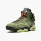 Stockx Travis Scott x Air Jordan 6 Retro Olive CN1084 200 Medium Olive Black AJ6 Black Sneakers